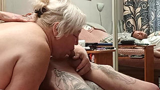 Fucked a Neighbor in Her Mouth and Cum Deep in Her Throat