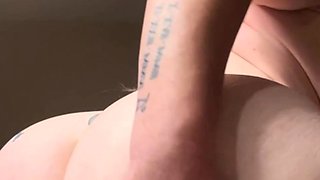 Blonde emo amateur solo masturbation