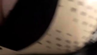 Cumshot amateur MILF suck and jerks dude in the bedroom