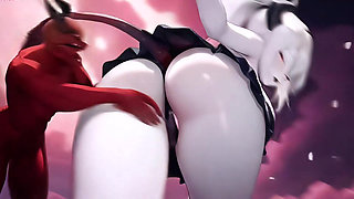 3D Elf Beauty Screams in Ecstasy While Her Tight Pussy Gets Slammed on the Ice (AI)