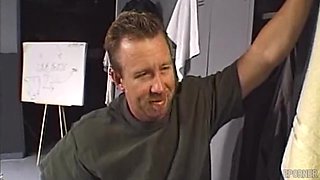 Sweet Teen's Uniform Passion Ignites with Vintage Heat