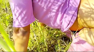 Indian teen fucks with stepbro outdoors - Amateur