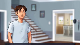 Summertime saga: stepbrother asks his stepsister if she wants to be his girlfriend ep 135