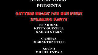 Getting Ready for a Spanking Party