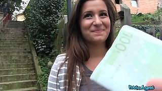 Public agent - lovely and innocent teen dark haired gets fucked in a car