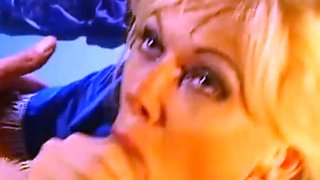 Blonde angel gets DP by two arabian guys