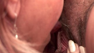 Mature Curvy Passion Ignites in Lesbian Bathroom Redhead Heat