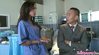Horny Capri Cavanni Sucks Keni Styles' Huge Dick In The Clinic