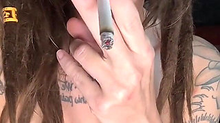 Smoking MILF in Red Lipstick JOI