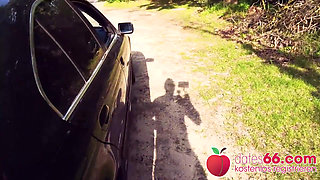 Skinny Czech teen fucked in dirt. Megan Venturi