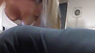 Super Busty MILF Stuffing Everything in Her Slaves Ass