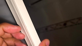 Neighbor caught by neighbor ready to fuck