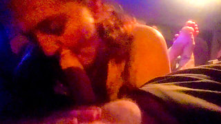 Sexy Redhead Liz Lane Gives Chester Van Name Another Amazing Deep Throat Blowjob and Then We Switch It up to Some Foot Job Cum