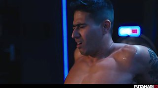 Melody Marks Futa Tomb Raider Ass Pounded by Nicolas Novoa