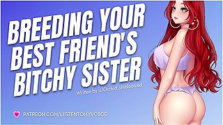 Breeding Your Friends Bitchy Older Sister [submissive Slut] [audio Porn] [sloppy Deepthroat] - Hentai Anime