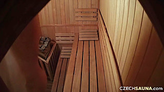 Czech Sauna 10: Horny Sauna Babe Begs for Attention