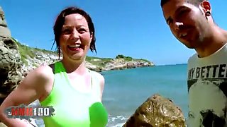 Beach: Blowjob, Cowgirl  Missonary Porn