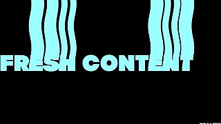 REALITY KINGS - Baby Gemini & The Dan Dangler Paw Each Other On The Bed Then Invite Join For A threesome