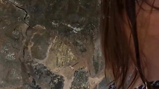 Tropical Fun in Sexy Mini Bikini on the Beach