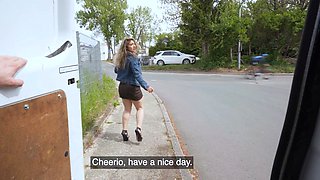 French MILF Kenza Del Cairo Gives a Sloppy Blowjob Before