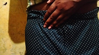 Horny Girl Fingerings in Kitchen