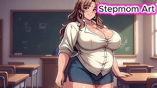 Hentai StepmomArt Naughty Professor JOI Dirty Talk