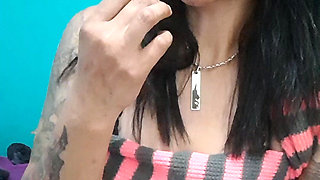 Smoking. Seduction