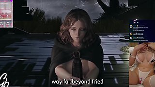 Elden Ring rule 34 - Eyeing Melina while talk manages my massager