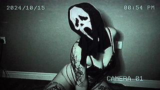 Paranormal Faptivity Ghostface Spotted on Cam