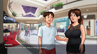 Romantic dinner with stepmom ends hot