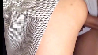 Virgin schoolgirl gets fucked as many times as the man wants for a few coins