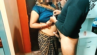 Indian chubby girl having sucked her boyfriend's penis.
