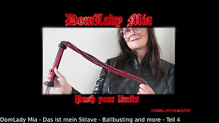 Domladymia That-is-my-slave Ballbusting and More, part4