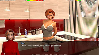 The Roommate Sexy Secretary with Big Fake Tits - Episode 16