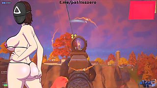 Squirt games, squid game, korean girl