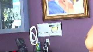 Cute tattooed ebony banged by a big black cock