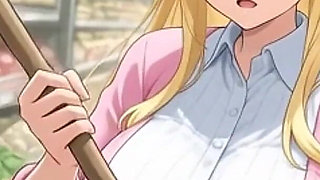 Supermarket Girl Falls in Love with Her Boss Anime Romance