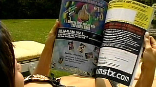 German MILF Amateur Outdoor Foursome Fuck Fest with Horny Sluts