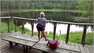 I Find A Beautiful Lake Hidden In The Forest And It Makes Me Horny I Must Do It There