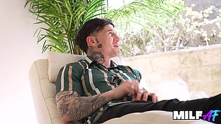 MilfAf- COUGAR Dana Levy Gargles Dinky After AirBnB Guest Requests Oral pleasure