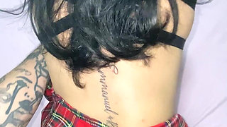 Sexy Spanish Fucked Hard in the Bedroom Until She Gives Her Milk