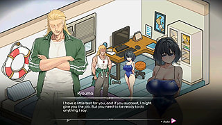Hentai Game - Personal Assistant Stretch Fuck and BDSM Sex Gallery Scene - Lifeguard Holic