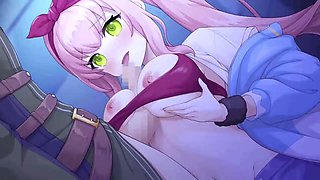 Okitas Big Tits in Kuro Sports Hentai by Studio TTT