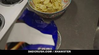 Dadcrush \u2013 stepdaughter sucks and bangs step daddy for car keys