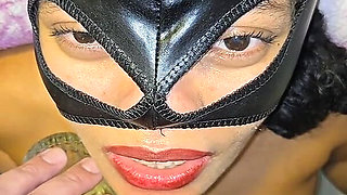 Pissing and Cumming in the Syringe and Throwing It Inside My Slutty Stepdaughter's Nose