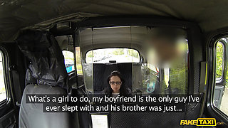 Fake Taxi - Naughty Tiffany Naylor Caught Hiding in a Cab, Gets a Handjob and Deep Pussy Fuck Outside