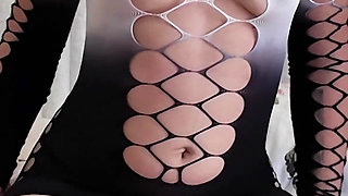 Solo Girl Masturbation with Her Fingers Until a Real Orgasm Takes Over
