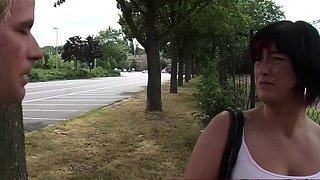 Two German men try anal sex in the locker room