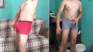 Jesus in boxer touching his penis chapter 1