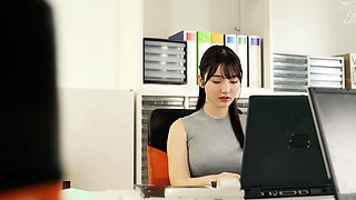 Big Tits Japanese OL Sex At Work